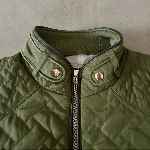 Quilted cropped jacket - Picture 4 of 7